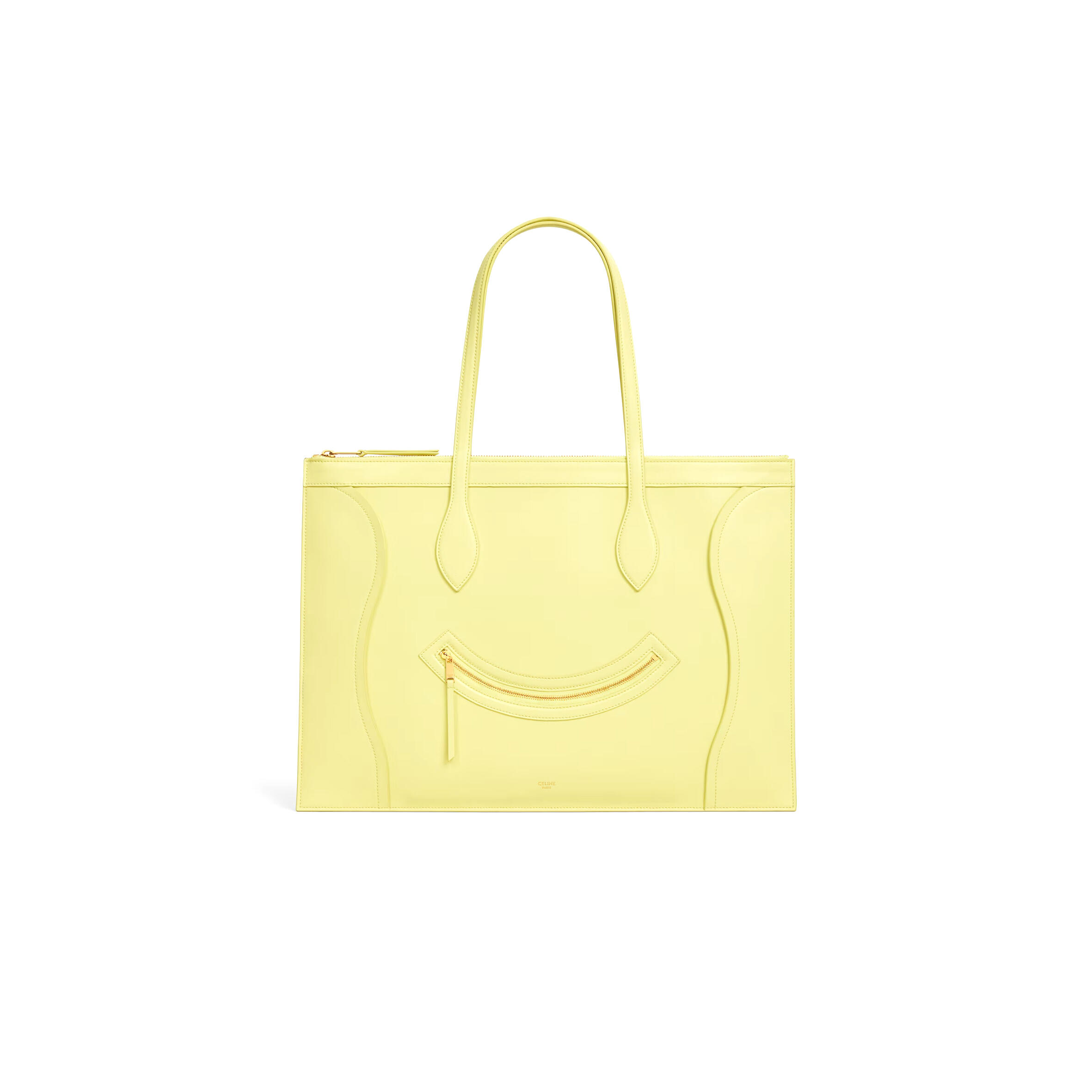 ce1i*e flat cabas new lU*gage in glossy calfskin 123963gw4.11cu (44.5*31.5*0.5cm)